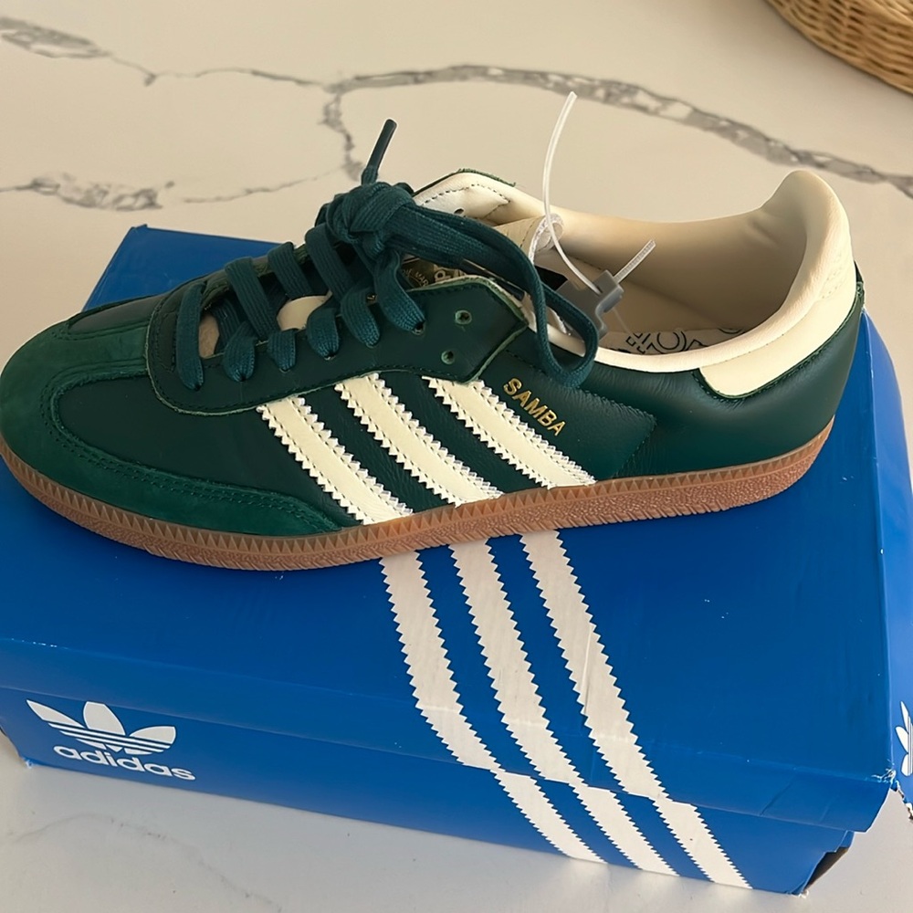 Adidas samba collegiate green 7.5